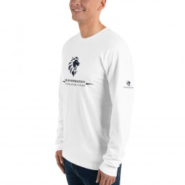 DR JW INSPIRATION FAITH OVER FEAR Logo All White Long sleeve t-shirt