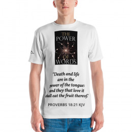 THE POWER OF WORDS Men's T-shirt